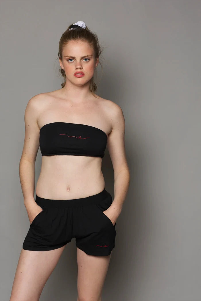 Bamboo Sport Shorts | Black