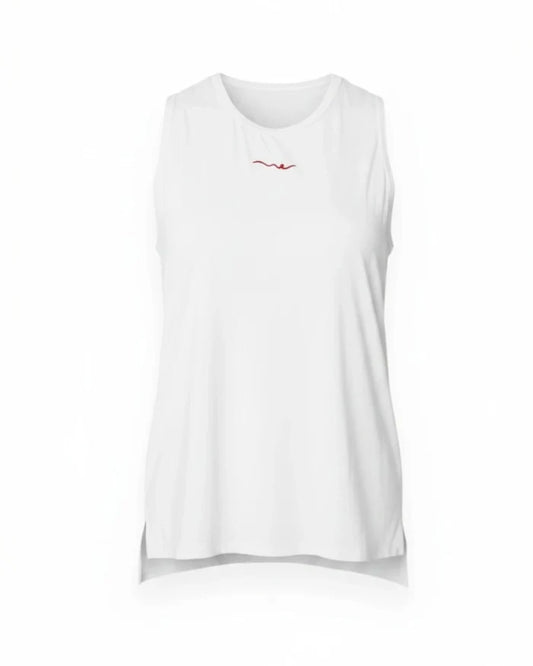 Bamboo Vest Top | White