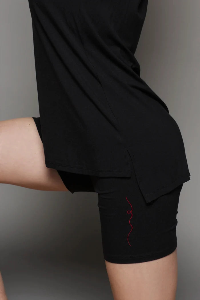 Bamboo Yoga Shorts | Black