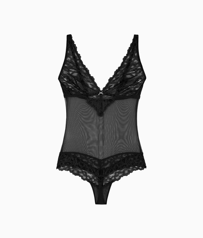 b.charming Bodysuit: Blackened Pearl