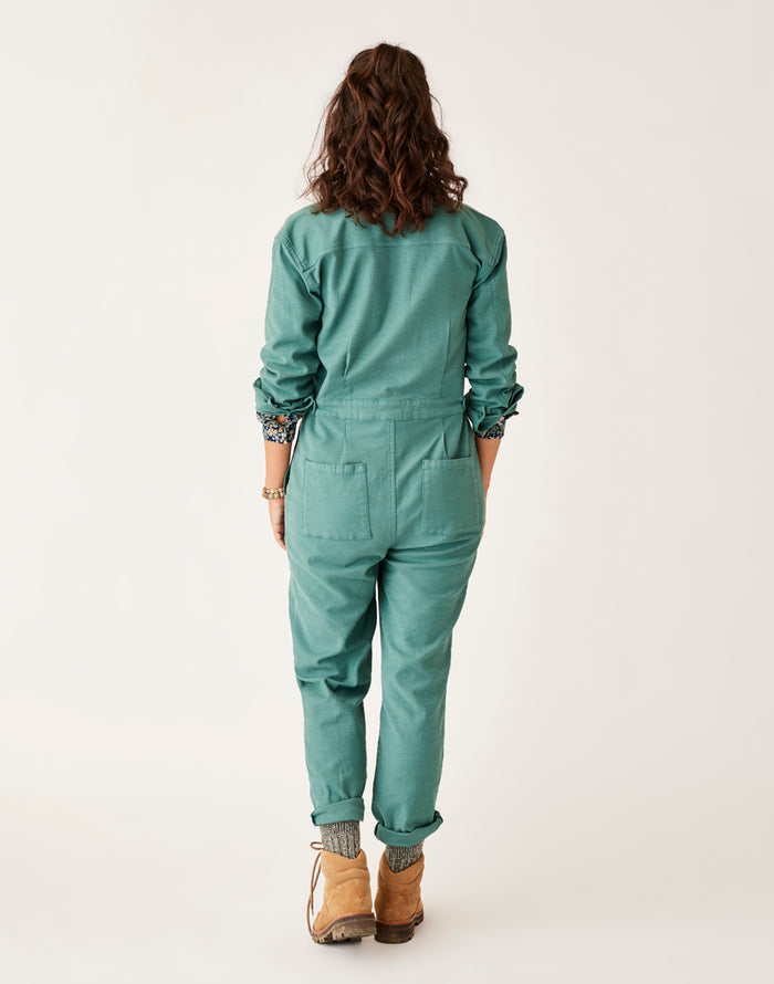 Bedford Jumpsuit: Forest - FINAL SALE