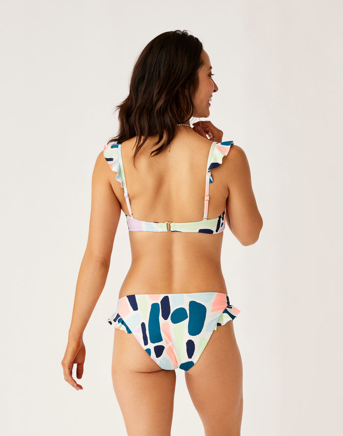 Bev Ruffle Bottom: Pebble - FINAL SALE