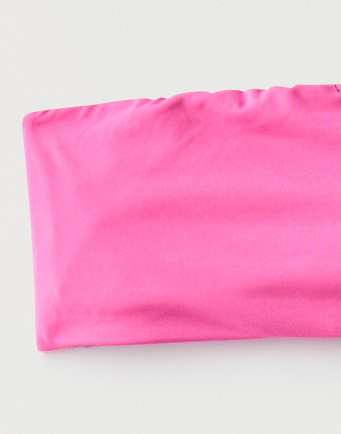 Bev Ruffle Top: Hot Pink - FINAL SALE
