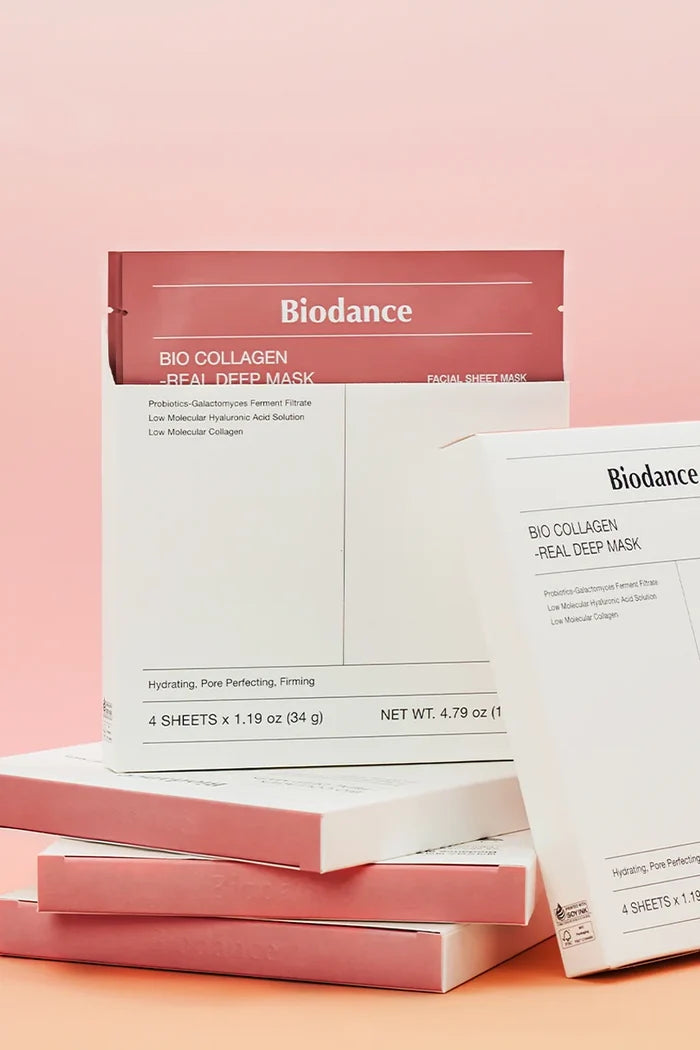 Bio Collagen-Real Deep Mask (4 Pack Box) Apothecary Biodance