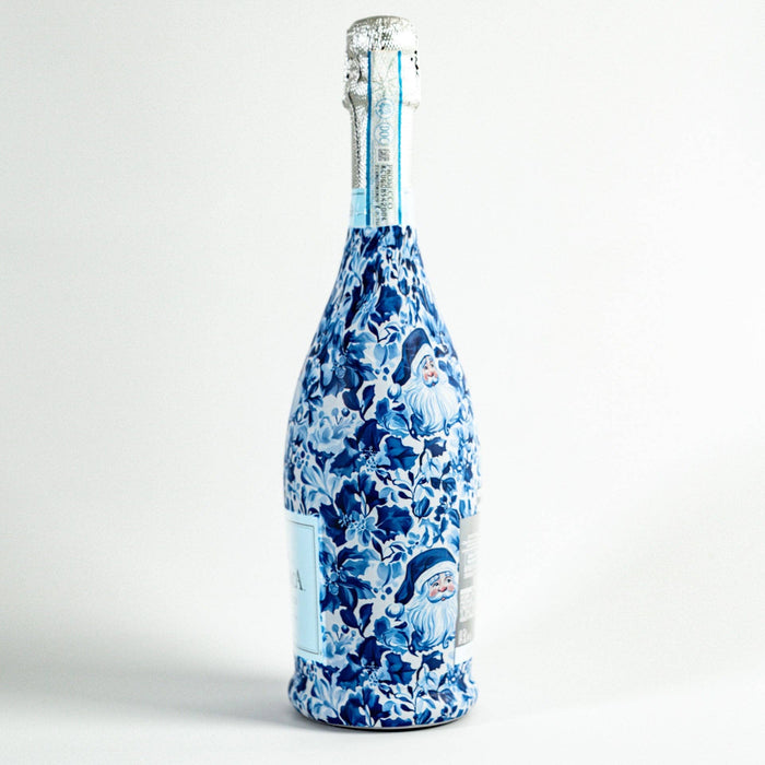 Blue and White Santa - Prosecco Collection