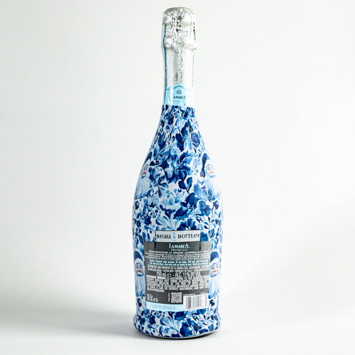 Blue and White Santa - Prosecco Collection
