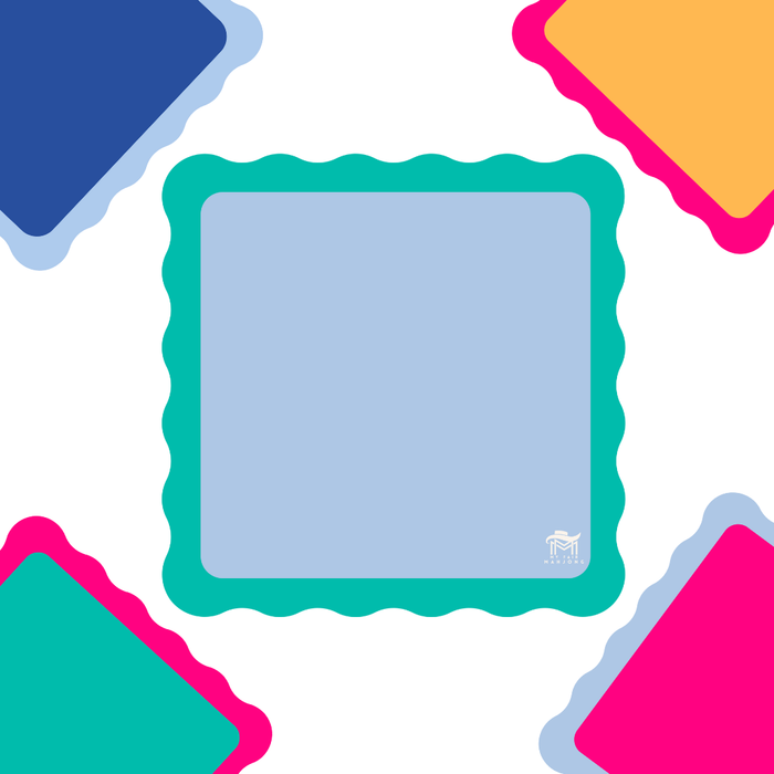 Blue Scallop | MAHJONG MAT