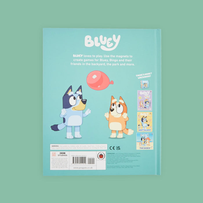 Bluey: Let's Play Outside!: Magnet Book