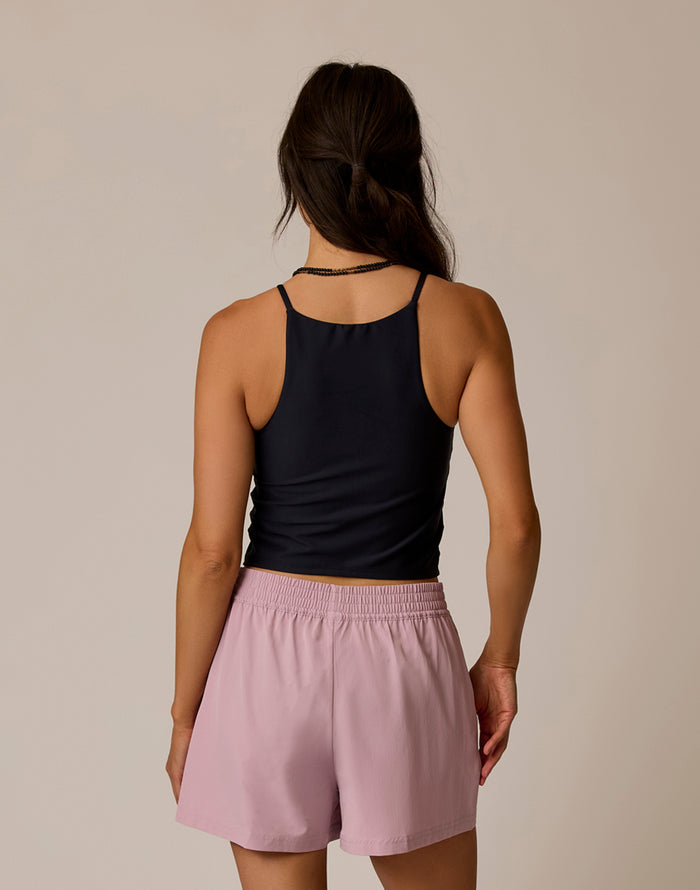 Boca Compression Tankini: Black