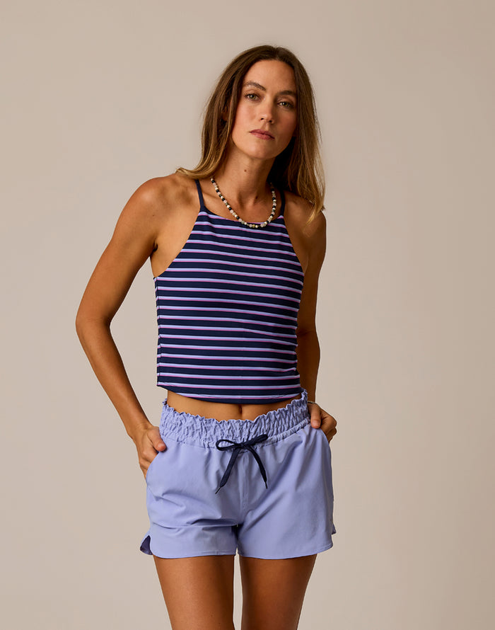 Boca Compression Tankini: Yachty