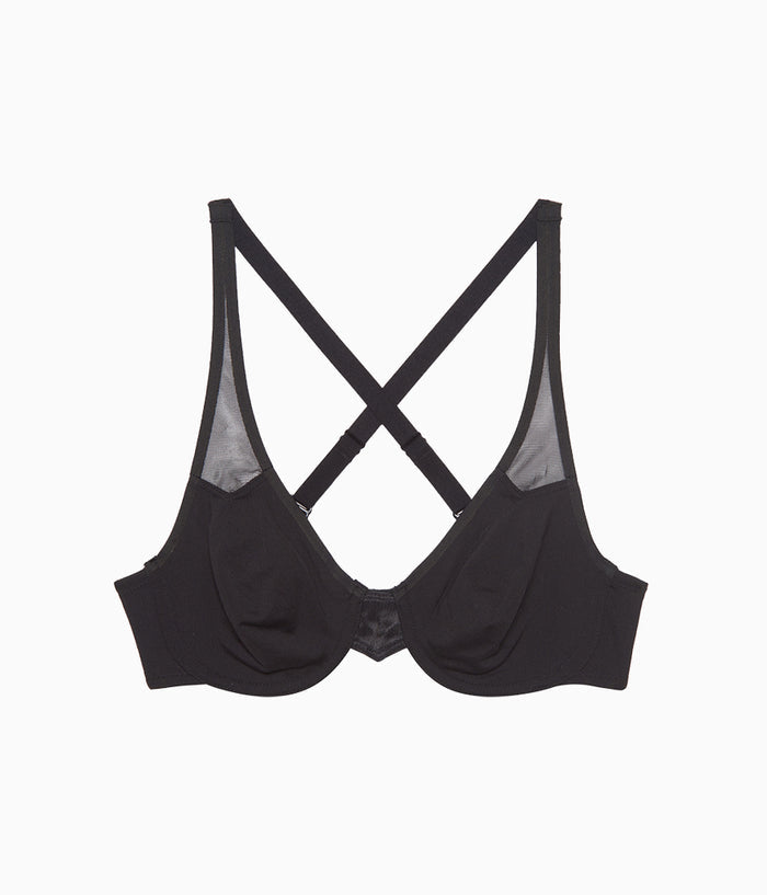 Body by 2.0 Underwire Bra: Black