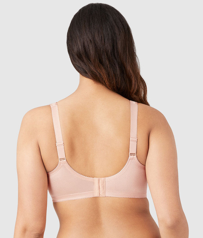 Bodysuede Underwire Bra: French Nude