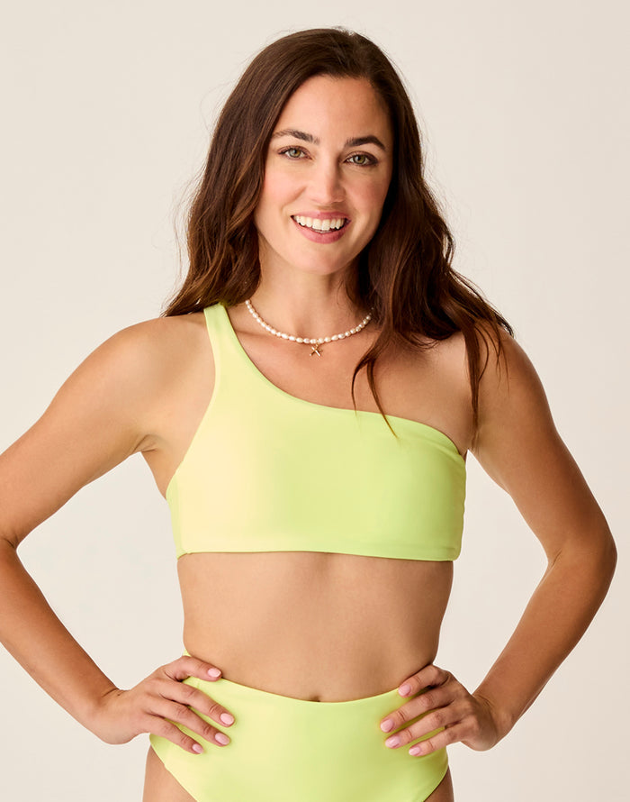 Bondi Compression Top: Limeade - FINAL SALE