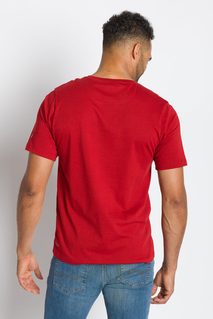 Bradley | Men's Anti-Stain Crew Neck Pocket Tee