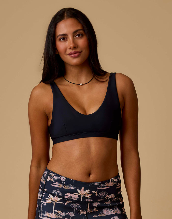 Breakers Compression Top: Black