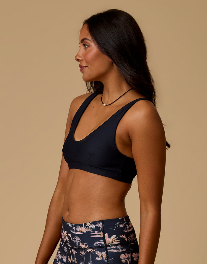 Breakers Compression Top: Black