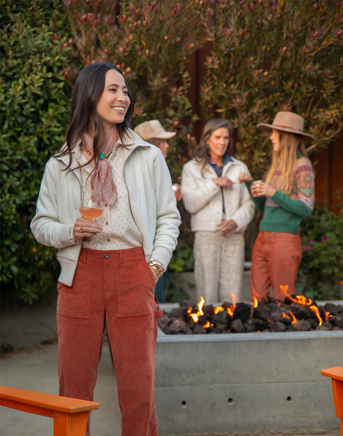 Briar Fleece Jacket: Birch
