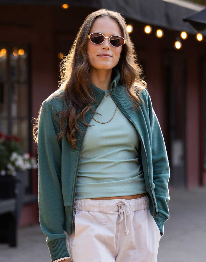 Briar Fleece Jacket: Bistro