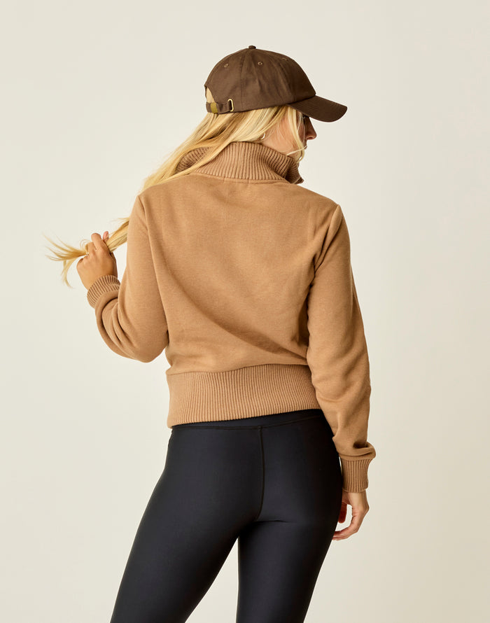 Briar Fleece Jacket: Rum