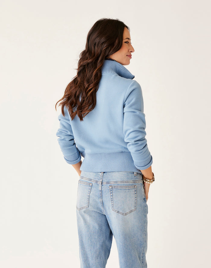 Briar Fleece Jacket: Storm - FINAL SALE