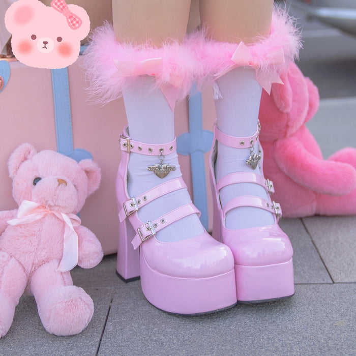 ♡ Broken Angel ♡ - Platform Heels