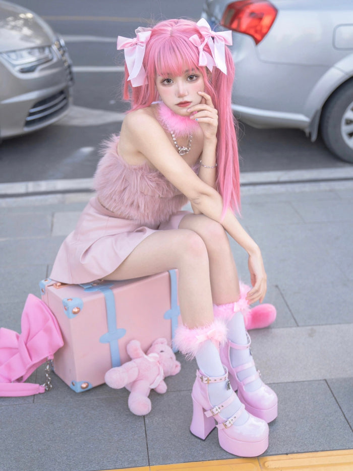 ♡ Broken Angel ♡ - Platform Heels