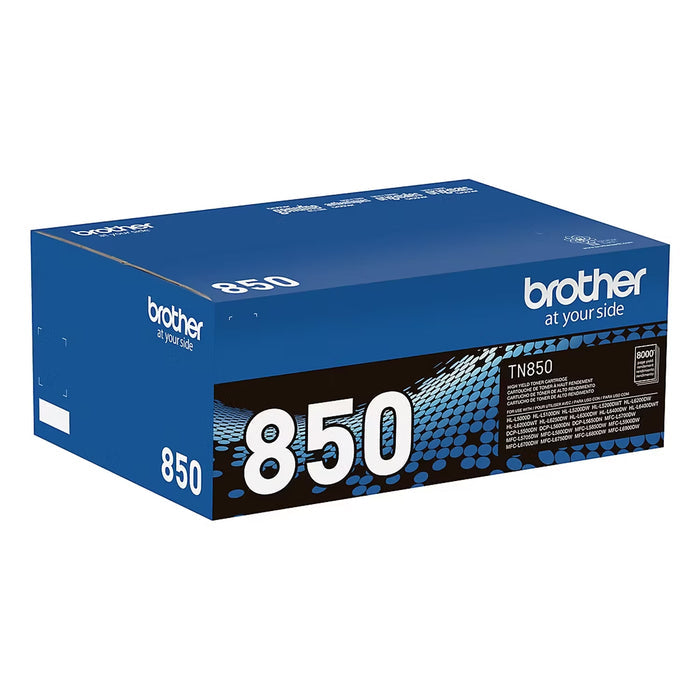 Brother TN850 High-Yield Black Toner Cartridge
