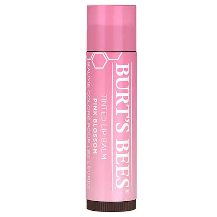 Burt's Bees Tinted Lip Balm Pink Blossom Sheer Moisturizing Lip Color - 16 Pack