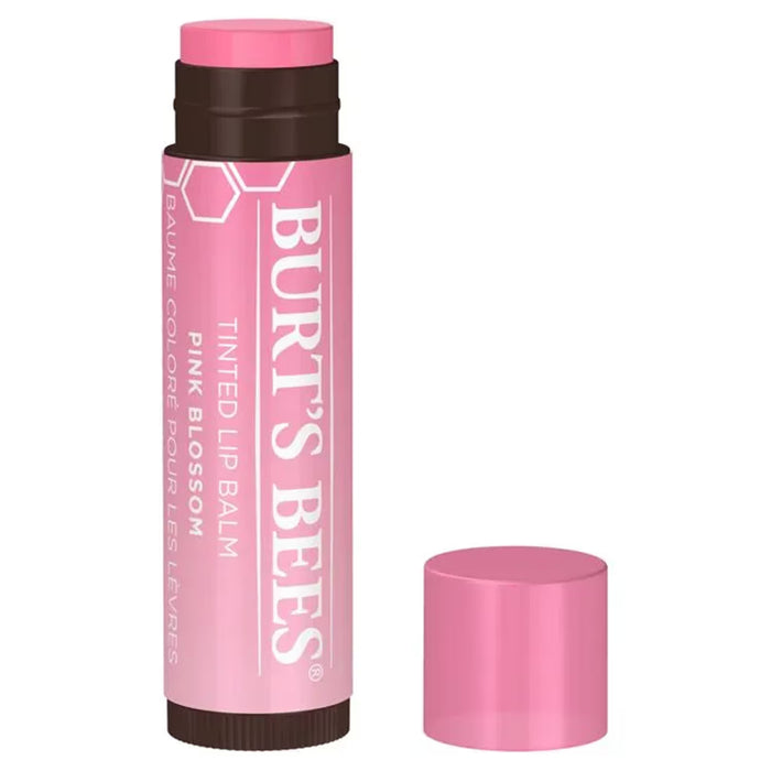 Burt's Bees Tinted Lip Balm Pink Blossom Sheer Moisturizing Lip Color - 16 Pack