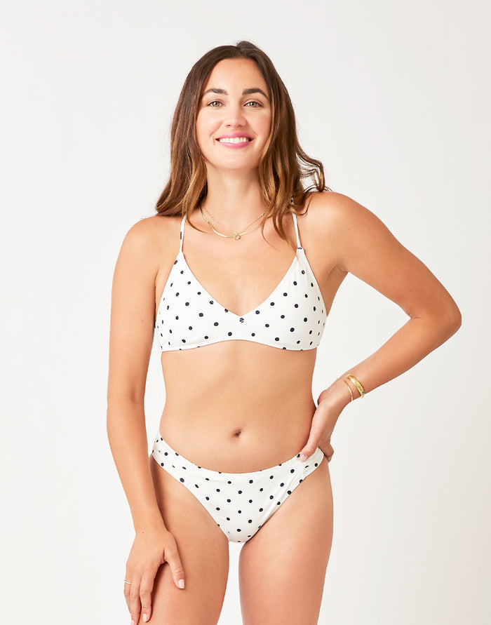 Cardiff Bottom: Cloud Polka Dot - FINAL SALE