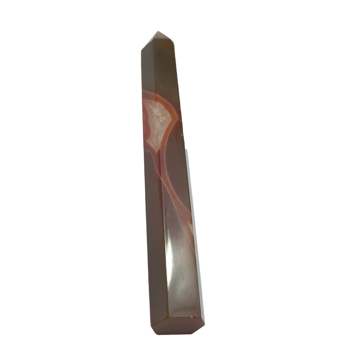 #7 (216.7g)  (7.25''x1'') Carnelian Gemstone Tower