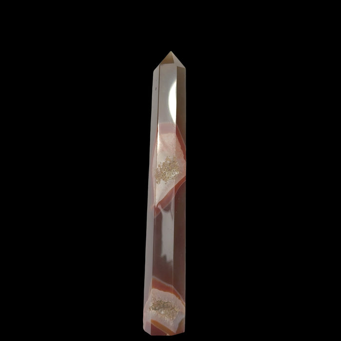 #9 (8''x1.10'')(232g) Carnelian Gemstone Tower