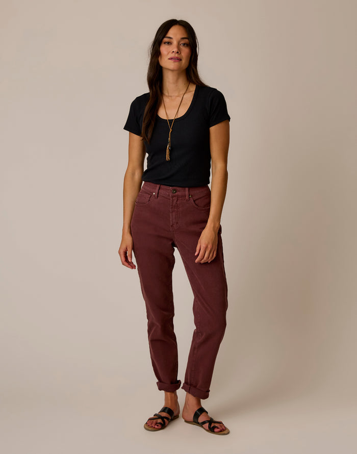 Carson Hi Rise Jean: Coco