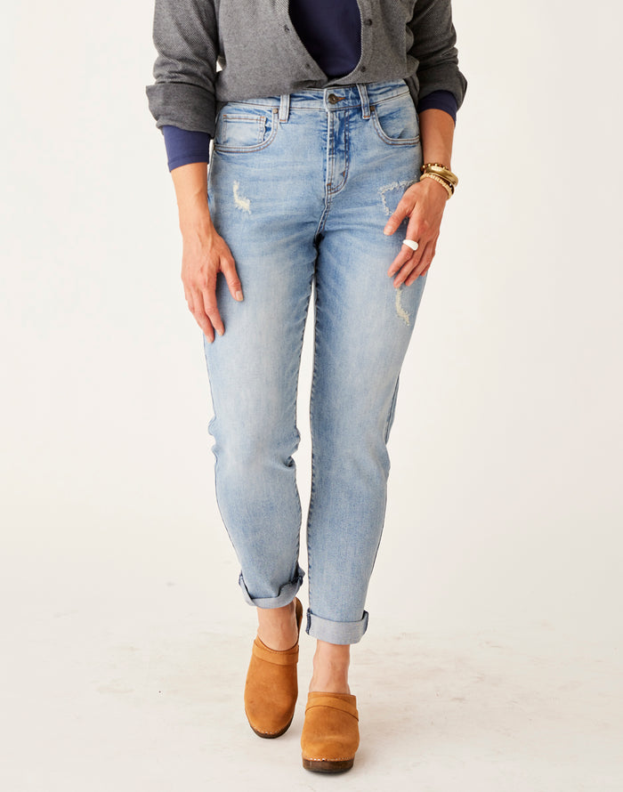 Carson Hi Rise Jean: Deconstructed