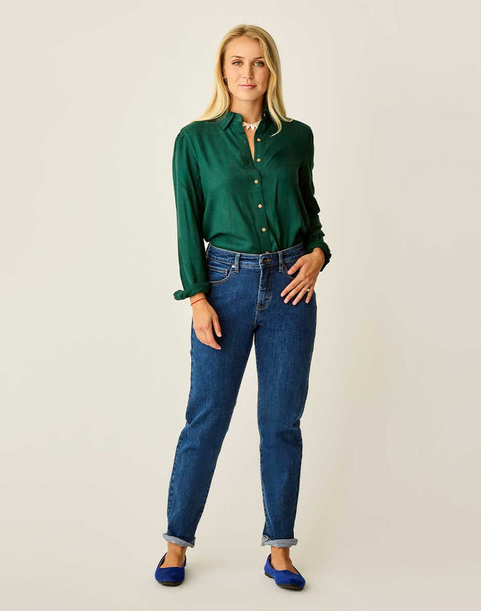Carson Hi Rise Jean: Lakeshore