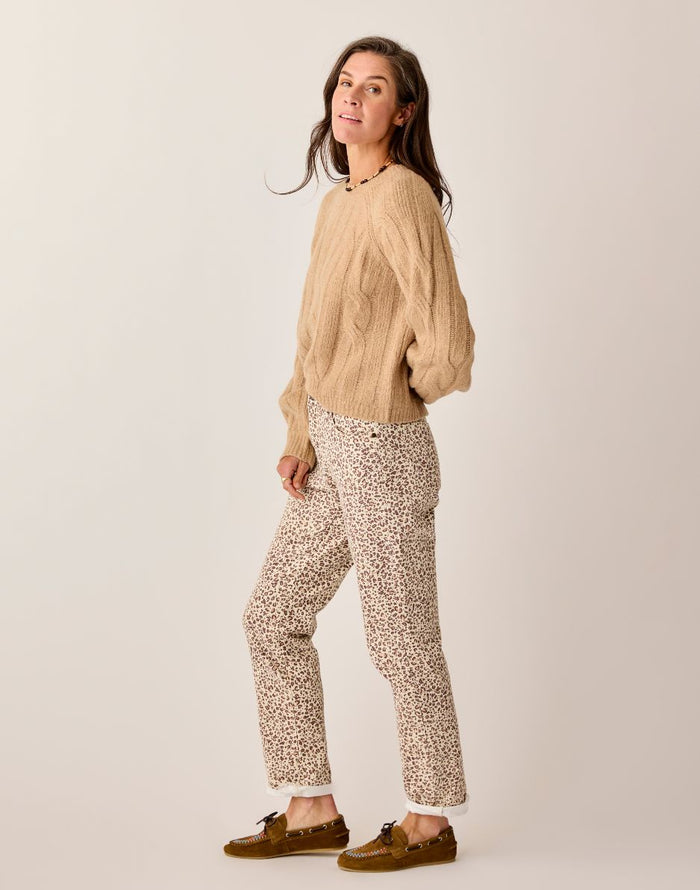 Carson Hi Rise Jean: Leopard