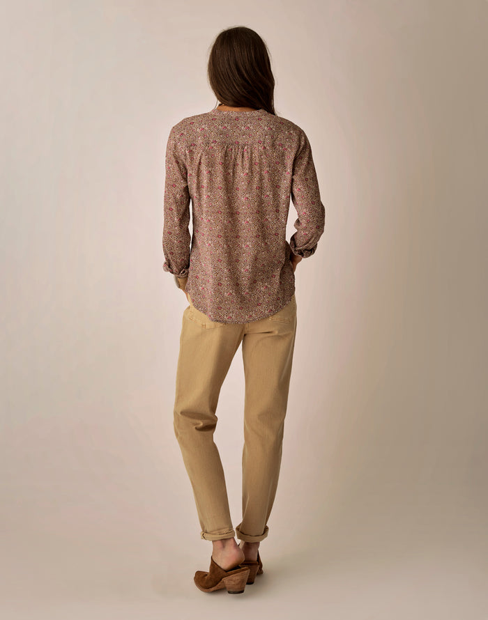 Carson Hi Rise Jean: Sand
