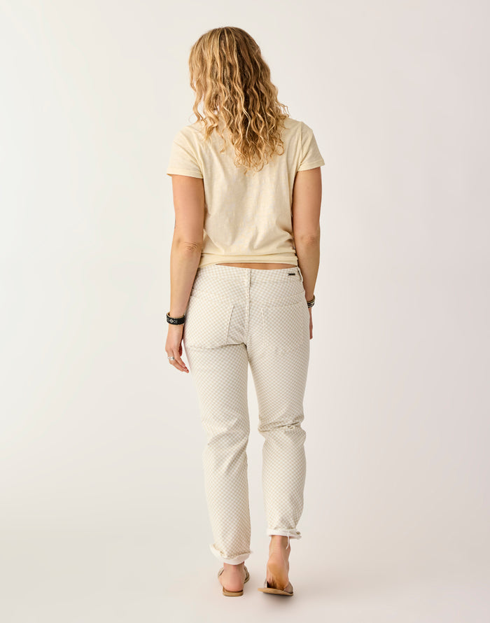 Carson Jean: Birch Check - FINAL SALE