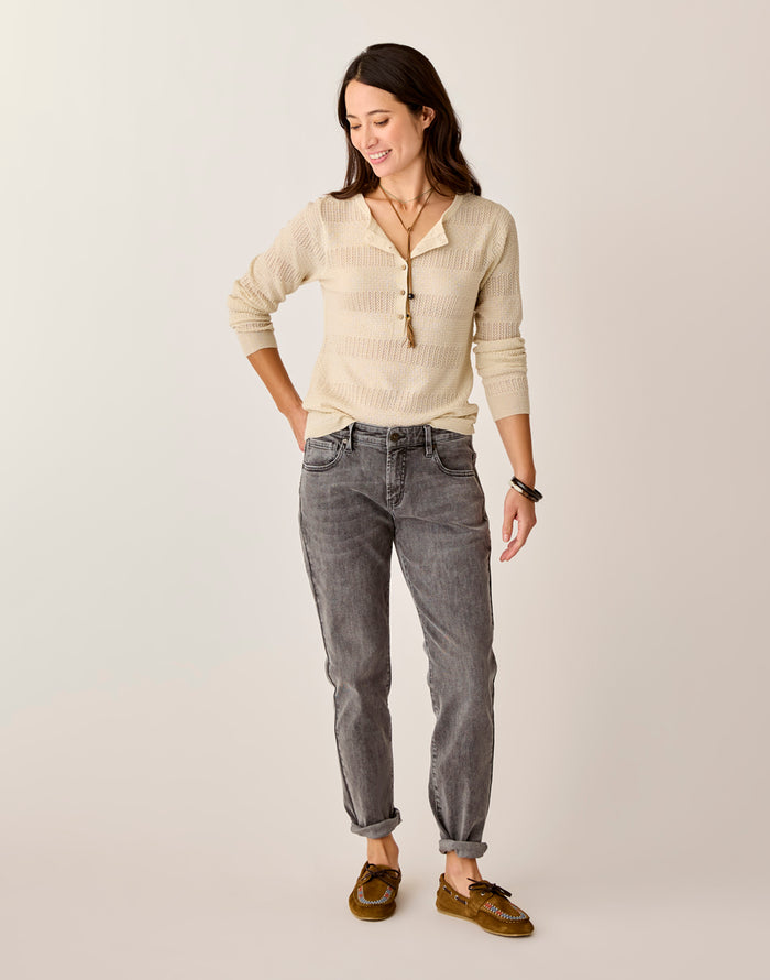 Carson Jean: Medium Grey