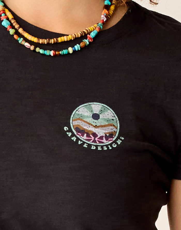 Cassidy Graphic Tee: Black Poster