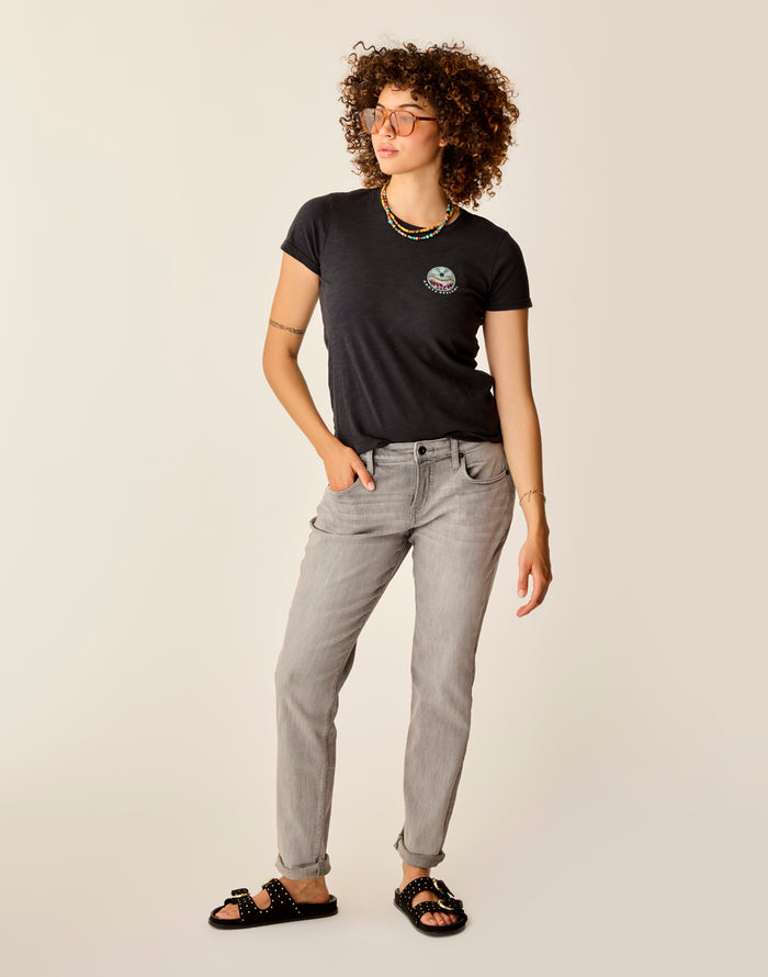 Cassidy Graphic Tee: Black Poster