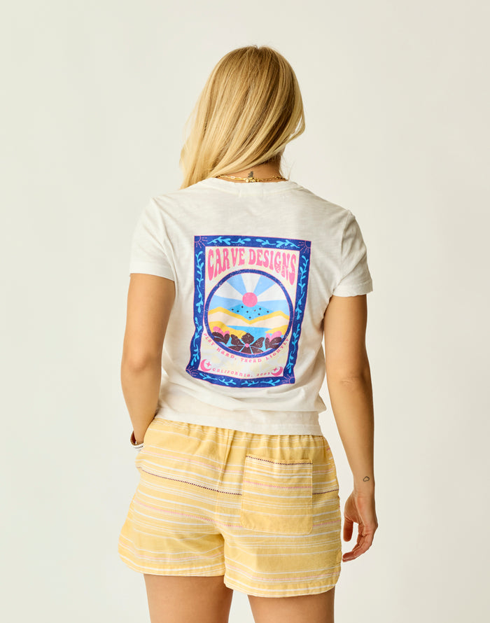 Cassidy Graphic Tee: Cloud Poster - FINAL SALE