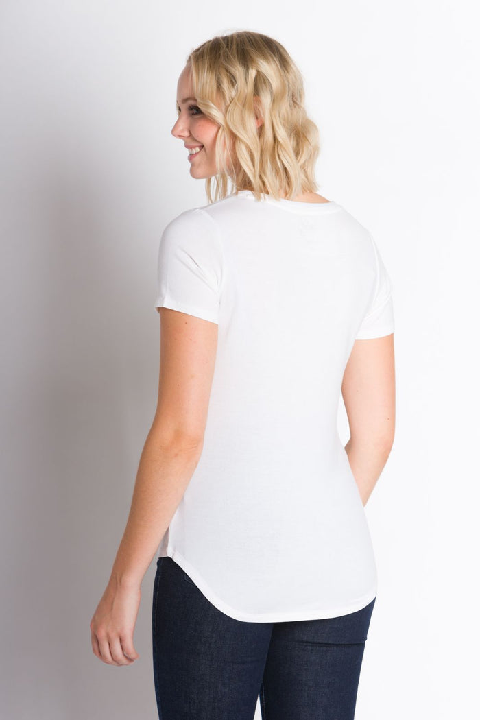 Cate | Women's Modal Short Sleeve Top