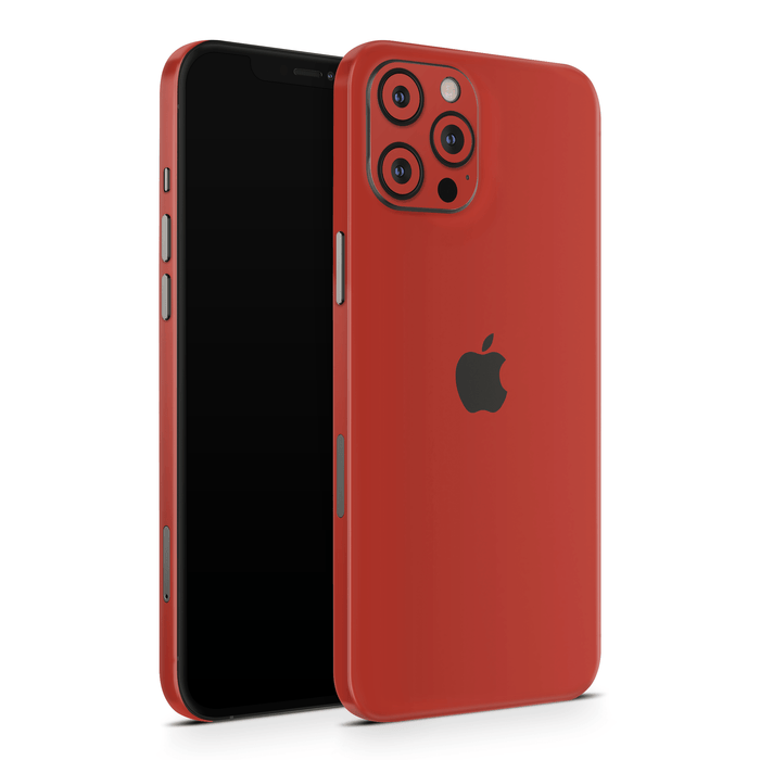 Cherry Red Apple iPhone Decal Skins