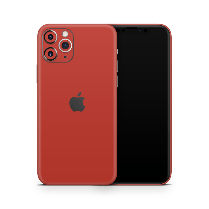 Cherry Red Apple iPhone Decal Skins