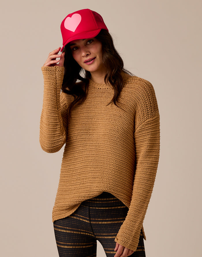 Clarissa Sweater: Camel