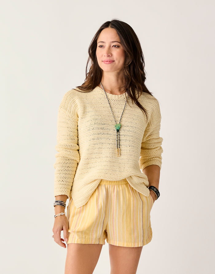 Clarissa Sweater: Dogwood - FINAL SALE