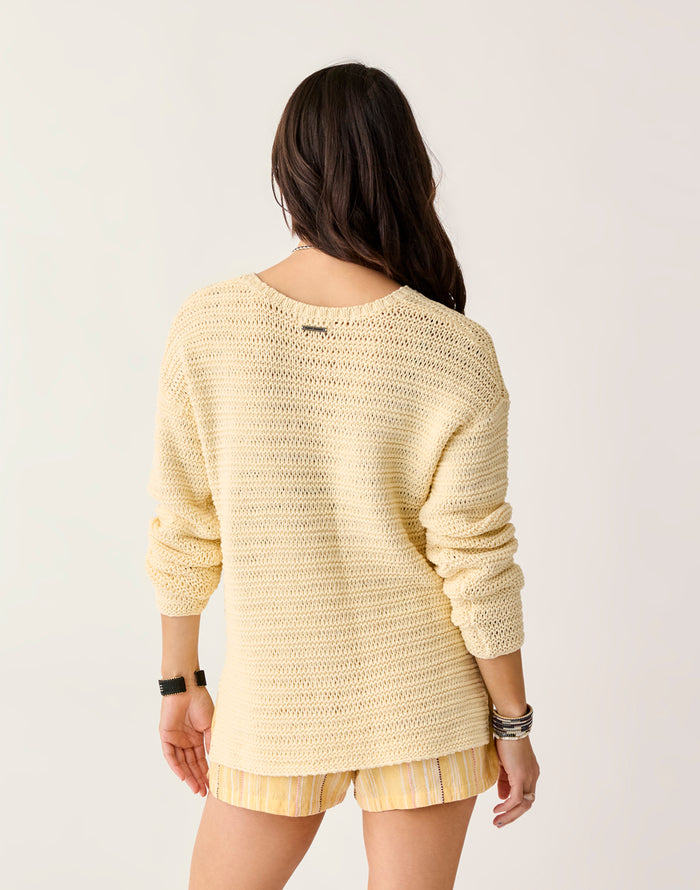 Clarissa Sweater: Dogwood - FINAL SALE