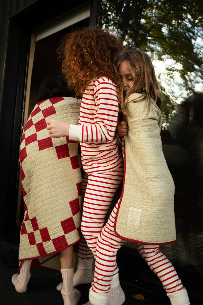 CLASSIC PYJAMA SET | RED BRETON