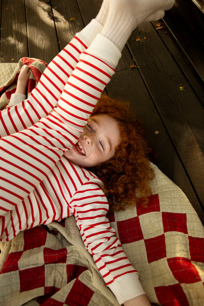 CLASSIC PYJAMA SET | RED BRETON